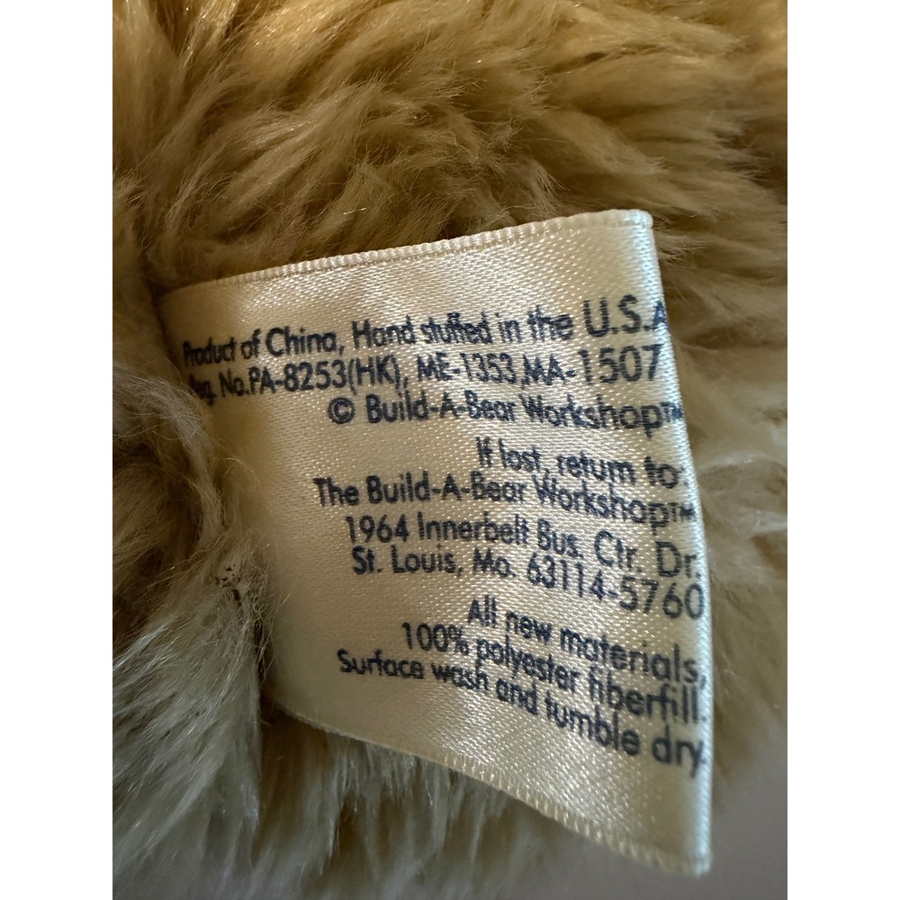 Build-A-Bear Centennial Teddy Bear 1999 CollectiBears Series 1 Plush with Tags - Picture 8 of 13